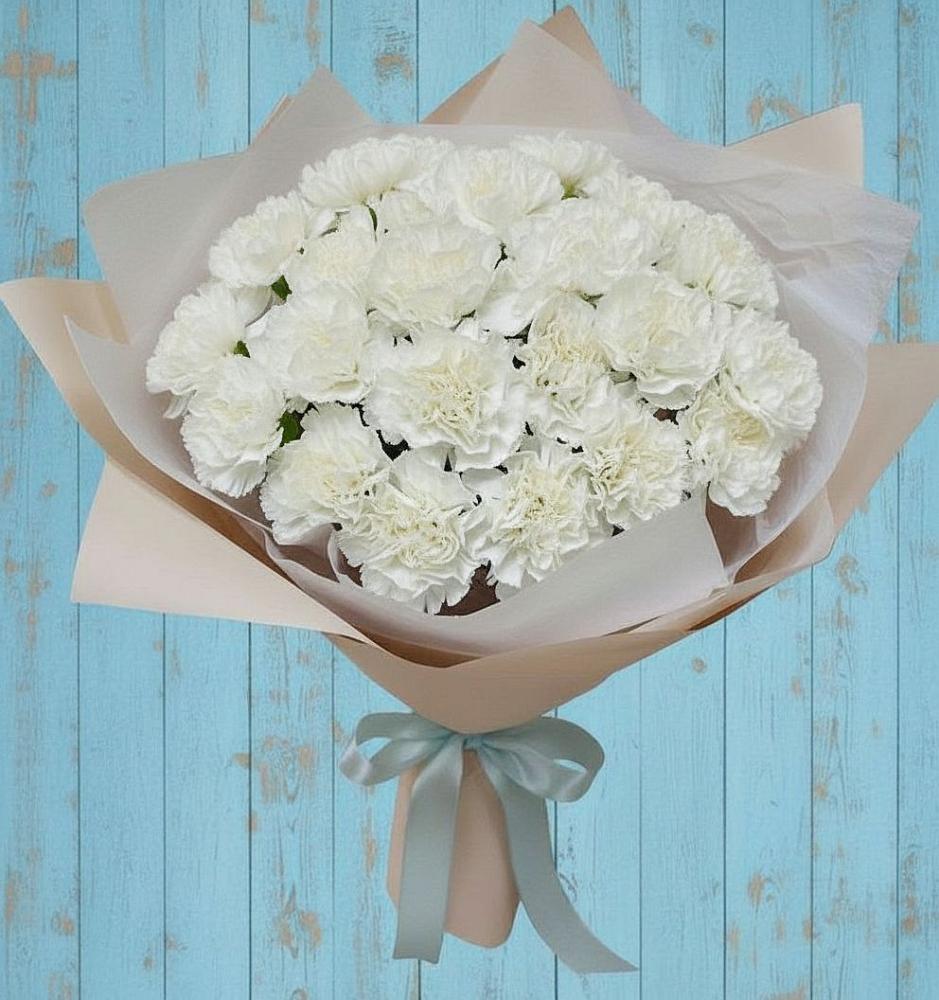 Букет цветов из: Гвоздики в Сергиевск