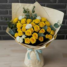 Букет цветов из:  Розы #REPLACE_PRED# Сергиевск