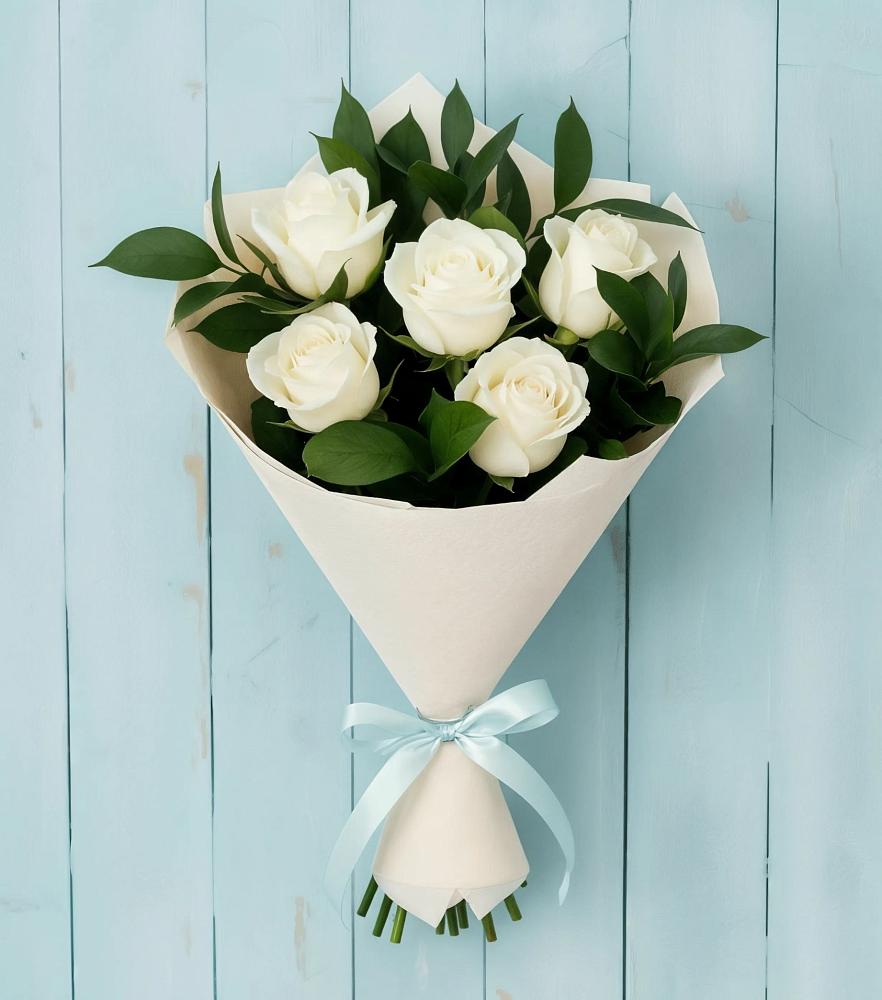 Букет цветов из: Розы в Сергиевск