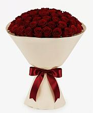 Букет 101 Бордовая роза Блэк Бакарра в Сергиевск