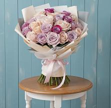 Букет цветов из:  Розы в Сергиевск