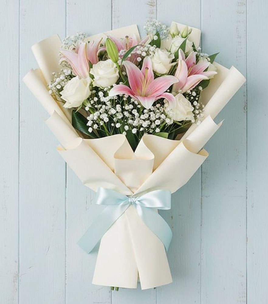 Букет цветов из: Лилии в Сергиевск