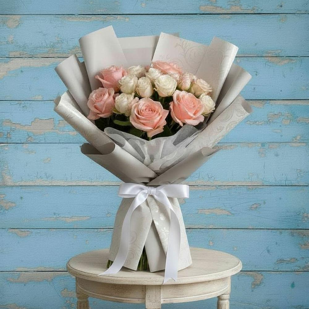 Букет цветов из: Розы в Сергиевск