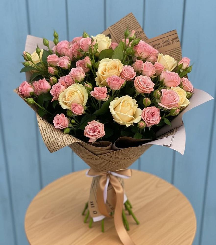 Букет цветов из: Розы в Сергиевск