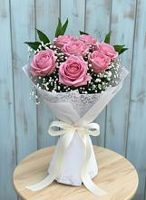 Букет цветов из:  Розы в Сергиевск