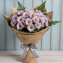 Букет цветов из:  Хризантемы #REPLACE_PRED# Сергиевск