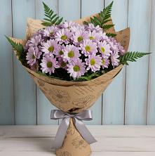 Букет цветов из:  Хризантемы в Сергиевск