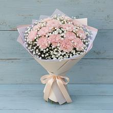 Букет цветов из:  Гвоздики в Сергиевск