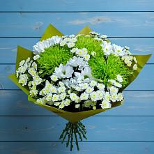 Букет цветов из:  Хризантемы в Сергиевск