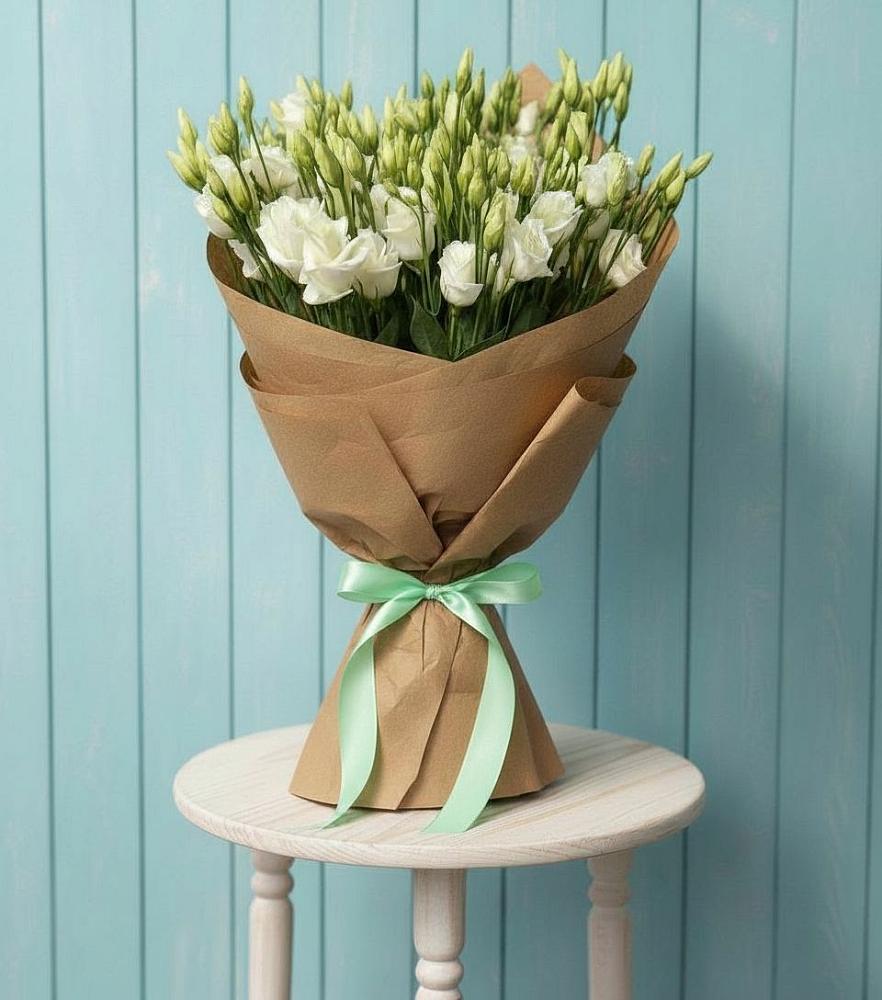 Букет цветов из: Лизиантусы в Сергиевск