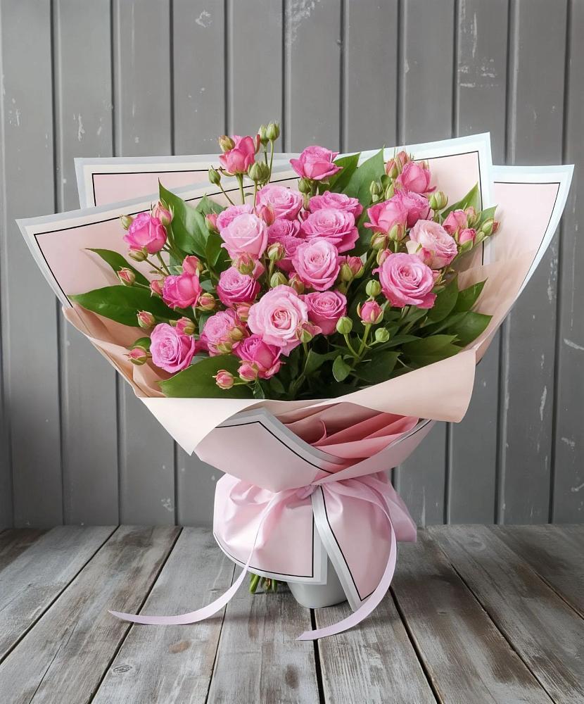 Букет Розовый кустик в Сергиевск