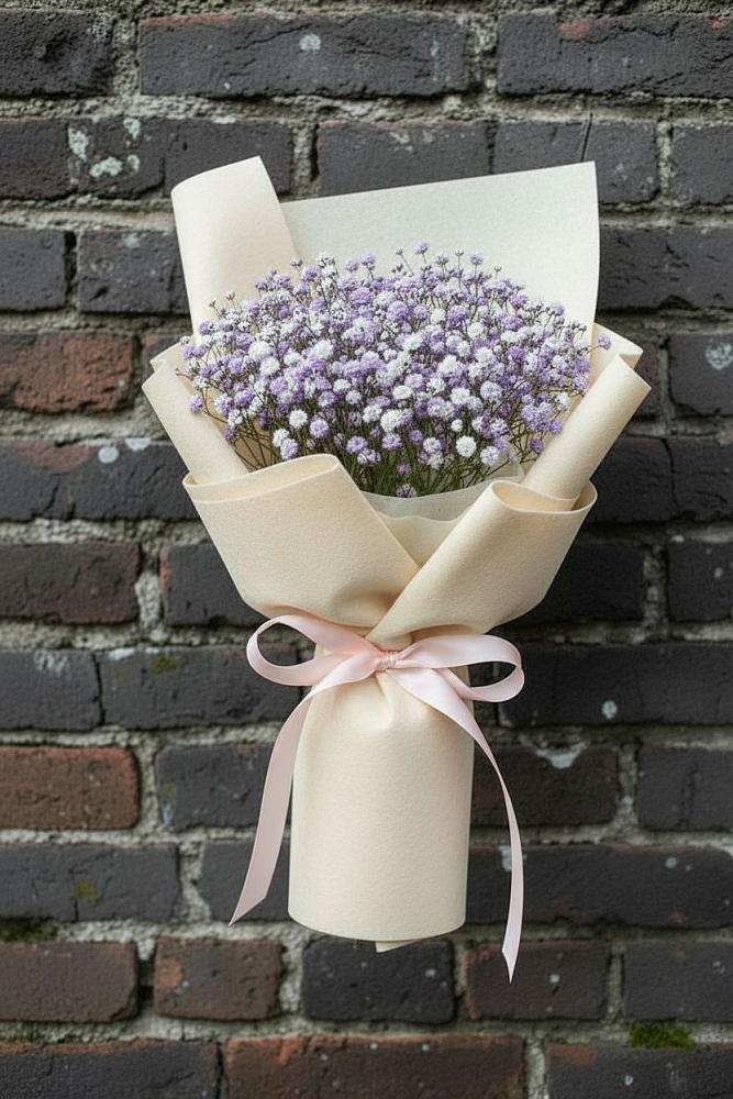 Букет цветов из: Гипсофила в Сергиевск