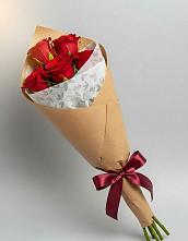 Букет цветов из:  Розы в Сергиевск