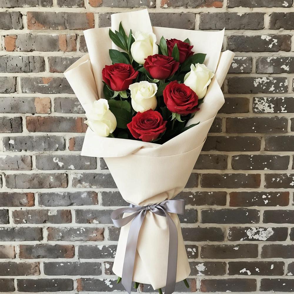 Букет цветов из: Розы в Сергиевск