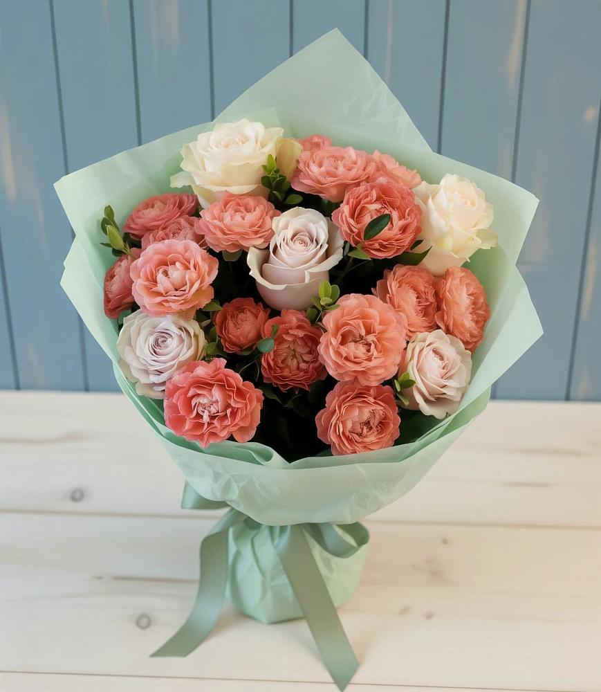 Букет цветов из: Розы в Сергиевск