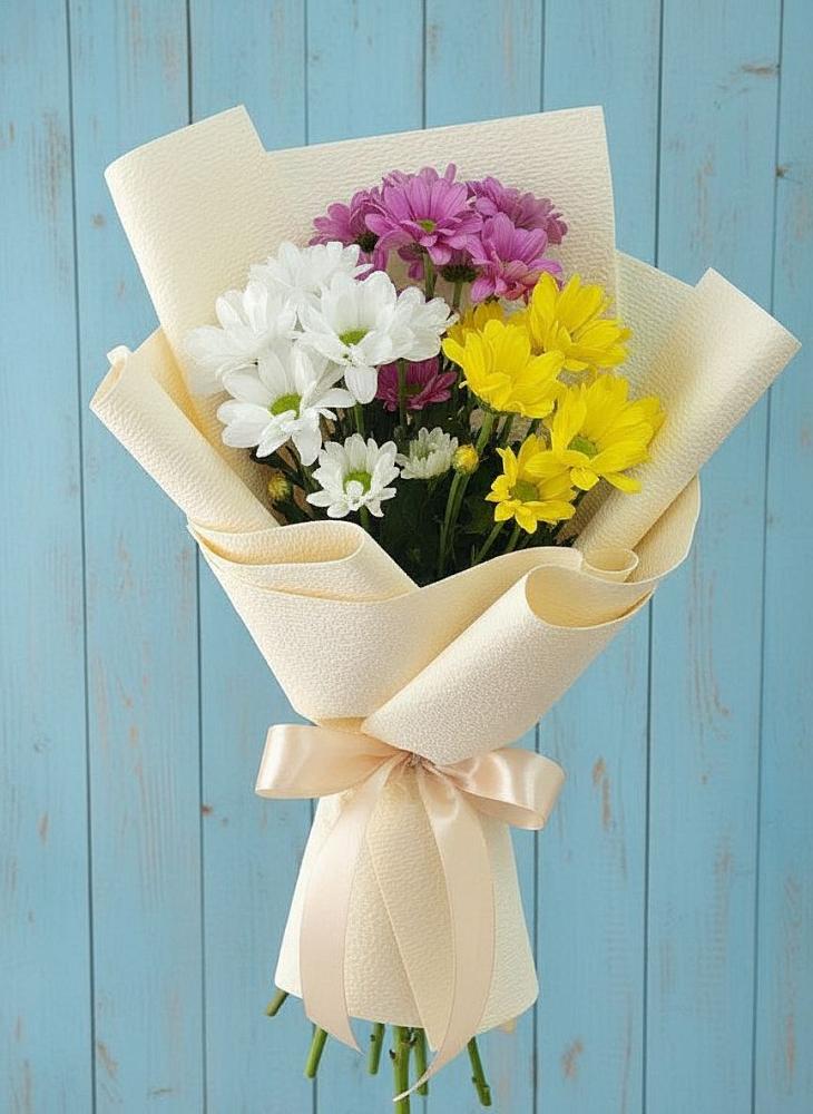 Букет цветов из: Хризантемы в Сергиевск