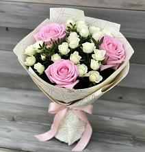 Букет цветов из:  Розы в Сергиевск