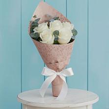 Букет цветов из:  Розы в Сергиевск