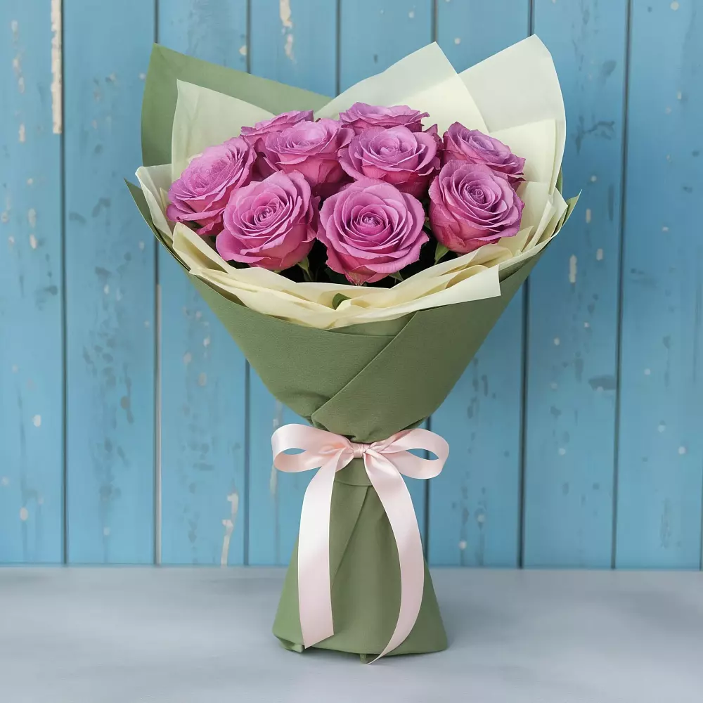 Букет Розы Фёрст Леди в Сергиевск