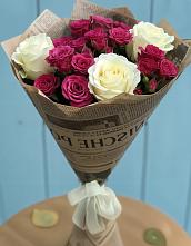 Букет цветов из:  Розы в Сергиевск