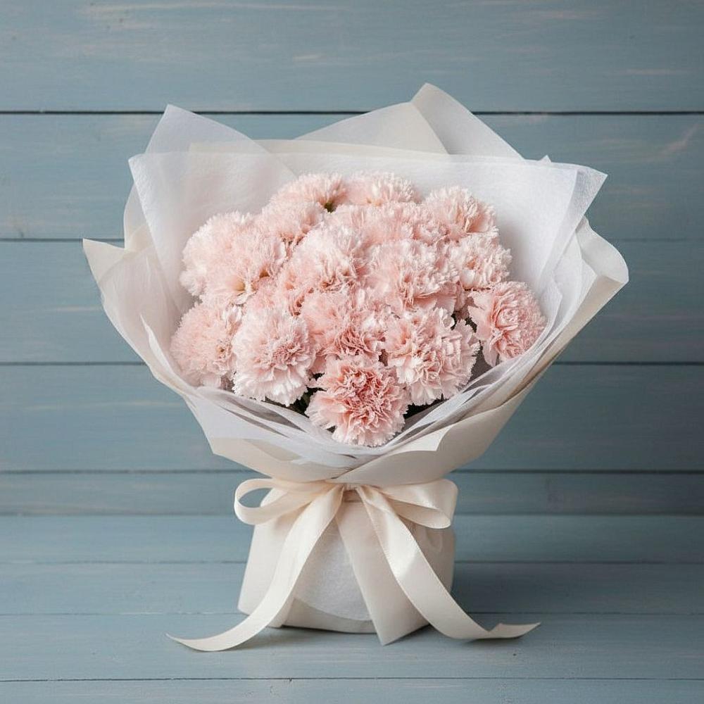 Букет цветов из: Гвоздики в Сергиевск