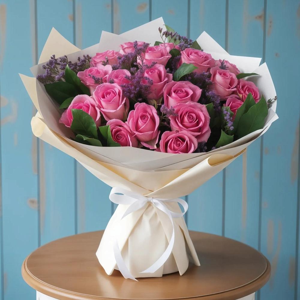 Букет цветов из: Розы в Сергиевск