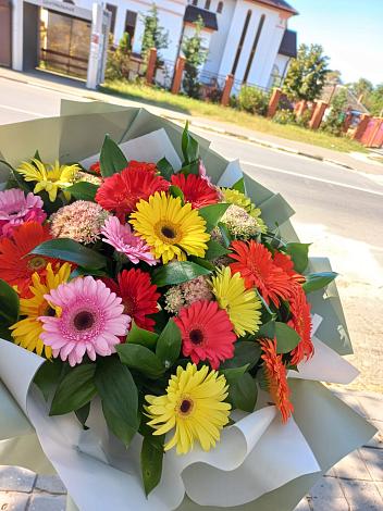 Букет цветов из: Герберы в Сергиевск