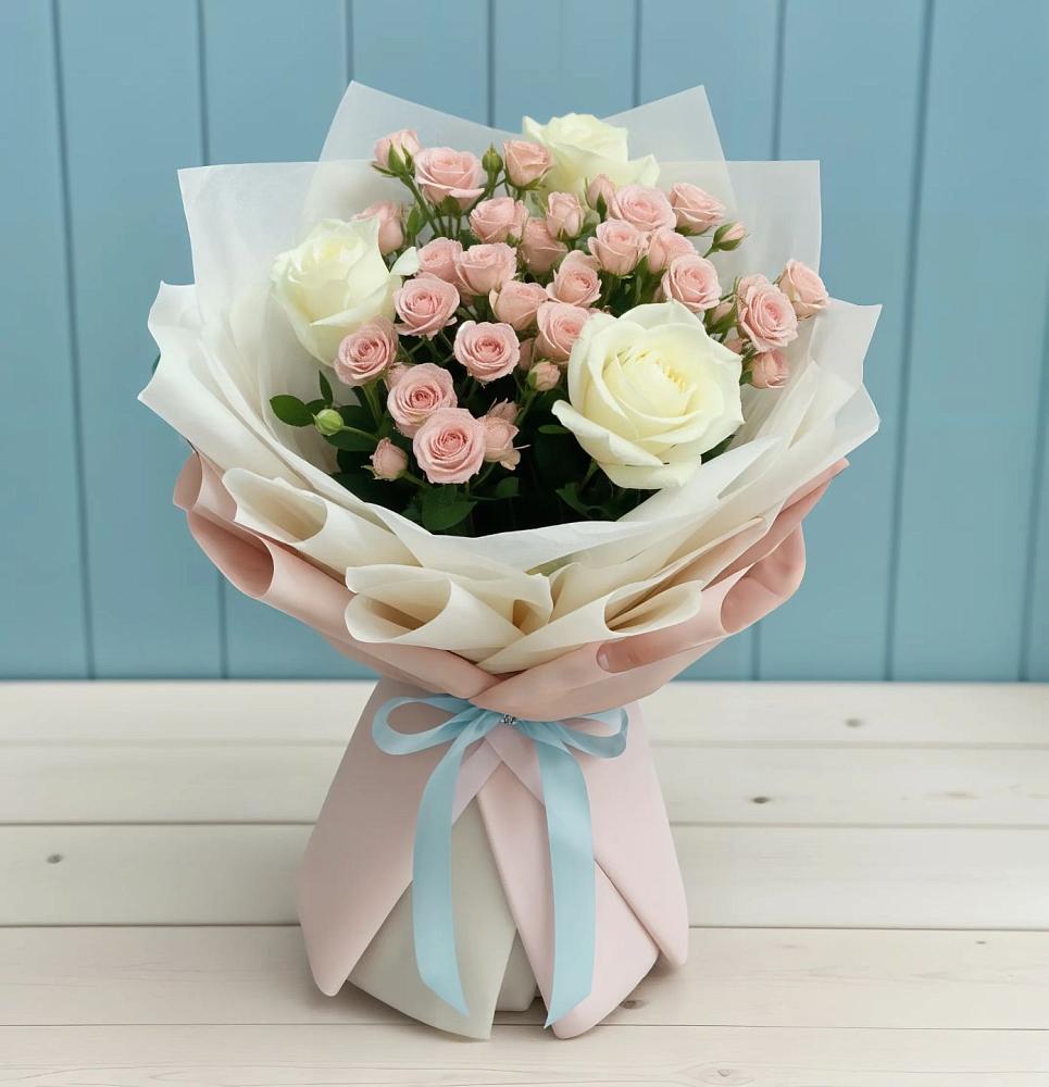 Букет цветов из: Розы в Сергиевск